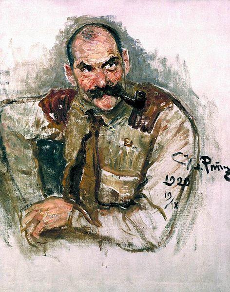 Ilya Repin Portrait of painter Akseli Gallen-Kallela